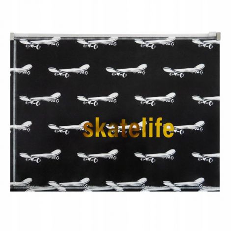 Teczka z suwakiem Incood A4 Skatelife